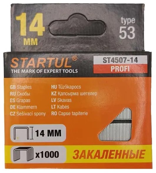 STARTUL PROFI ST4507-14 14 мм 1000 шт