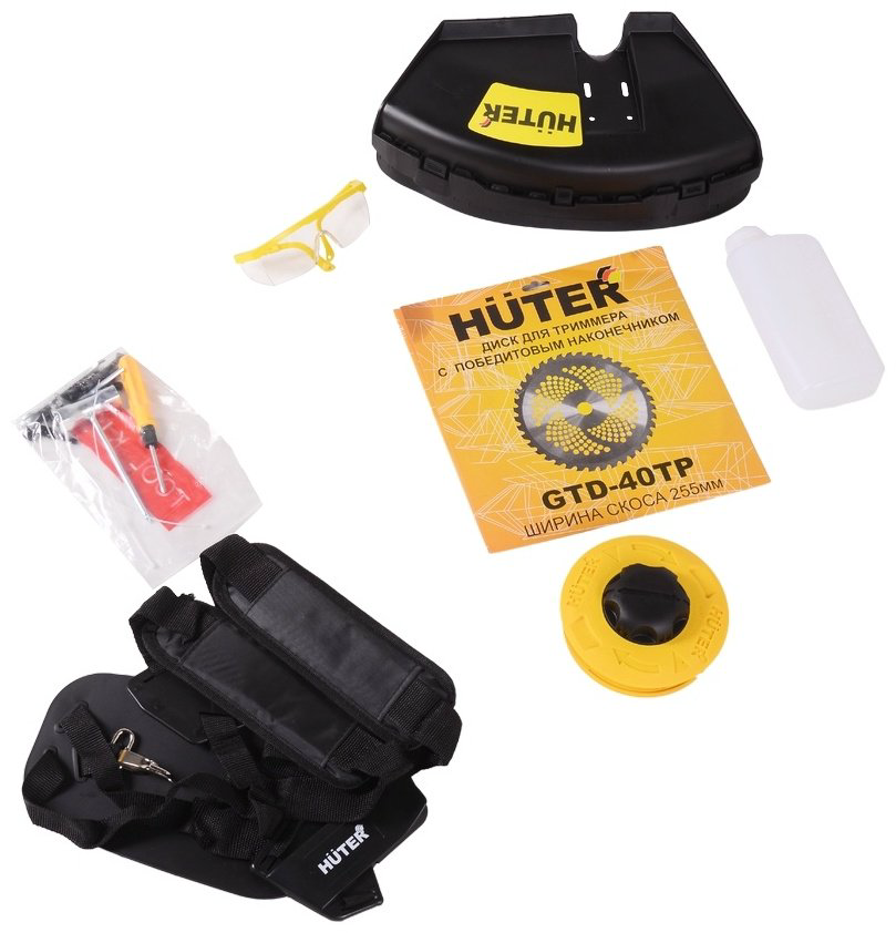 Триммер бензиновый Huter GGT-520S, леска и нож купить,NaN