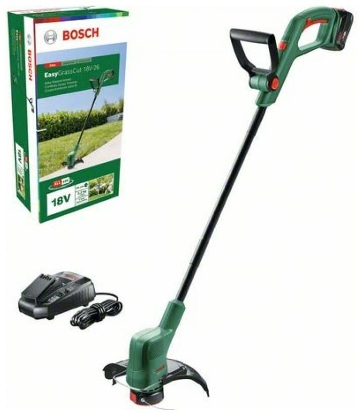 Триммер аккумуляторный Bosch EasyGrassCut 06008C1C03, леска - ForteMarket Триммер аккумуляторный Bosch EasyGrassCut 06008C1C03, леска купить,0