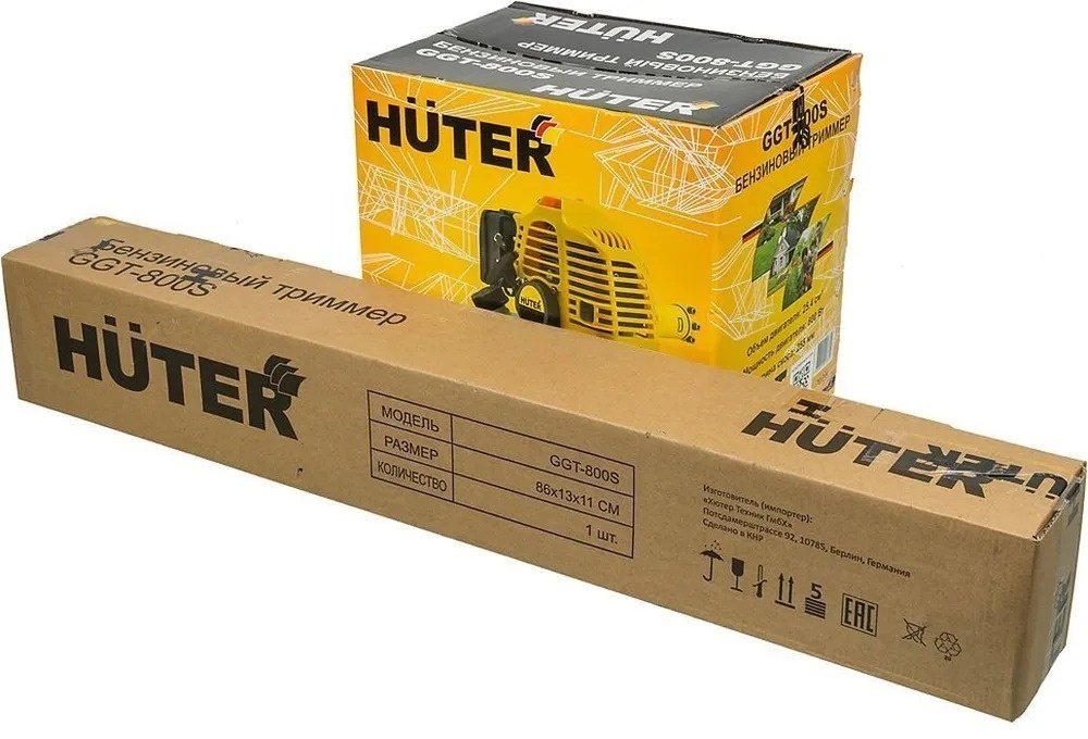 Триммер бензиновый Huter GGT-800S, леска и нож купить,0