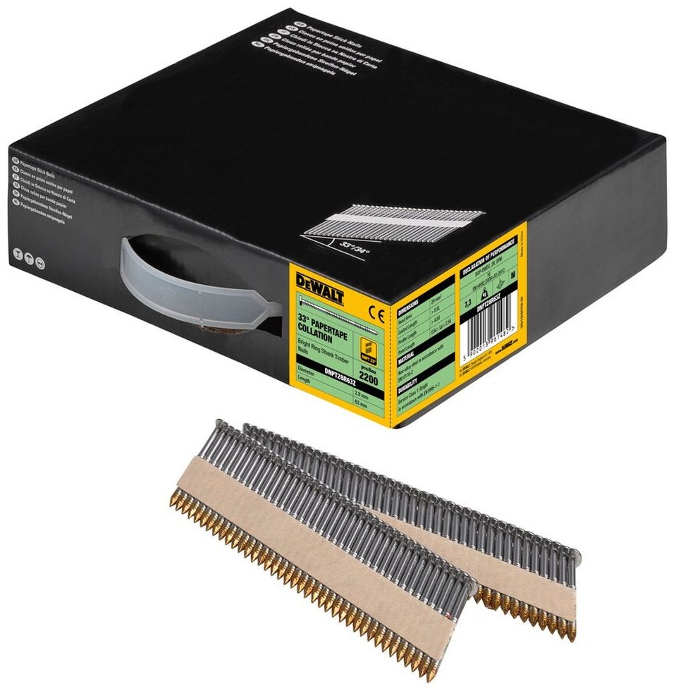 DeWALT гвозди для нейлера DNPT28R63Z 2200 шт