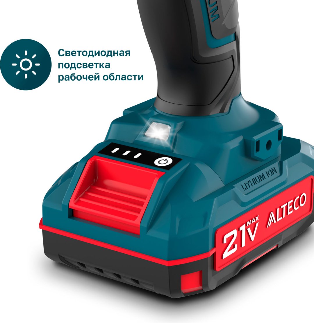 Триммер аккумуляторный ALTECO CT 21-30 Solo 81552, леска купить,0