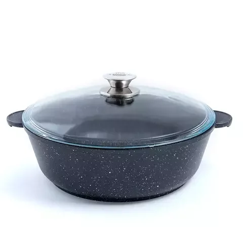 Жаровня TS Kitchen TS-G1026G Гранит 3L 26 см Black купить,NaN
