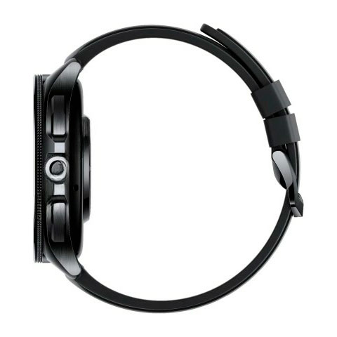 Смарт часы Xiaomi Watch 2 Pro Black Case with Black Fluororubber Strap M2234W155665 1.43" Черные
