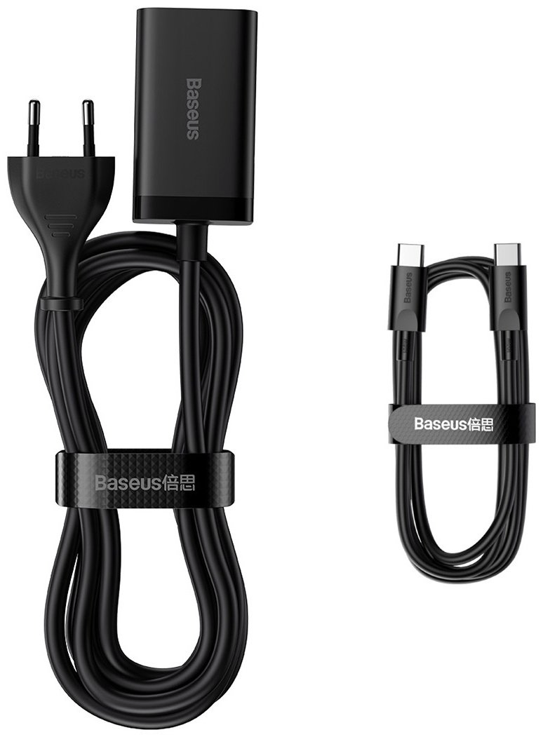 Зарядное устройство Baseus GaN3 Pro Desktop 2C+2U 65W черный купить,NaN