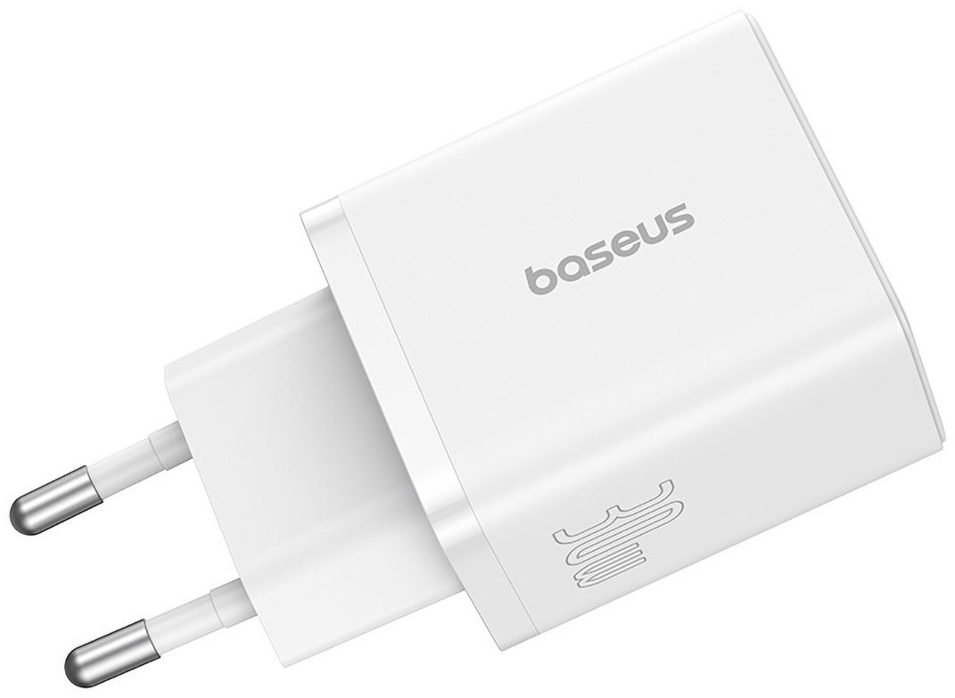 Зарядное устройство Baseus Cube GaN5 C+U 30W USB Type-C, USB белый - ForteMarket Зарядное устройство Baseus Cube GaN5 C+U 30W USB Type-C, USB белый купить,0
