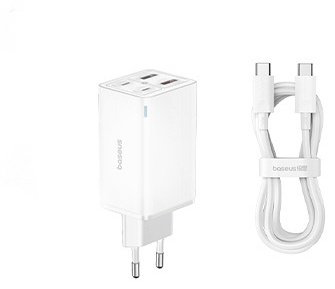 Зарядное устройство Baseus GaN6 Pro 2C+2U 65W USB Type-C, USB белый купить,NaN
