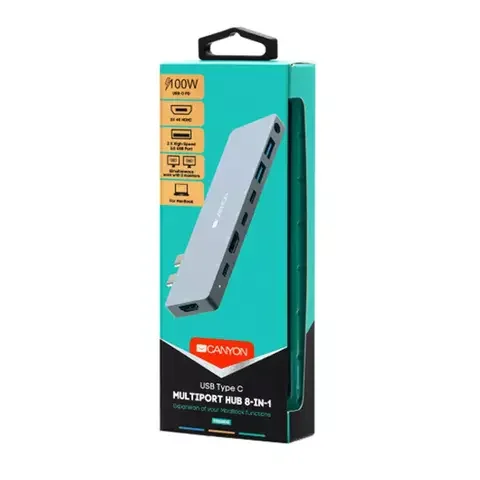 Адаптер Digital AV CANYON CNS-TDS08DG Grey купить,0