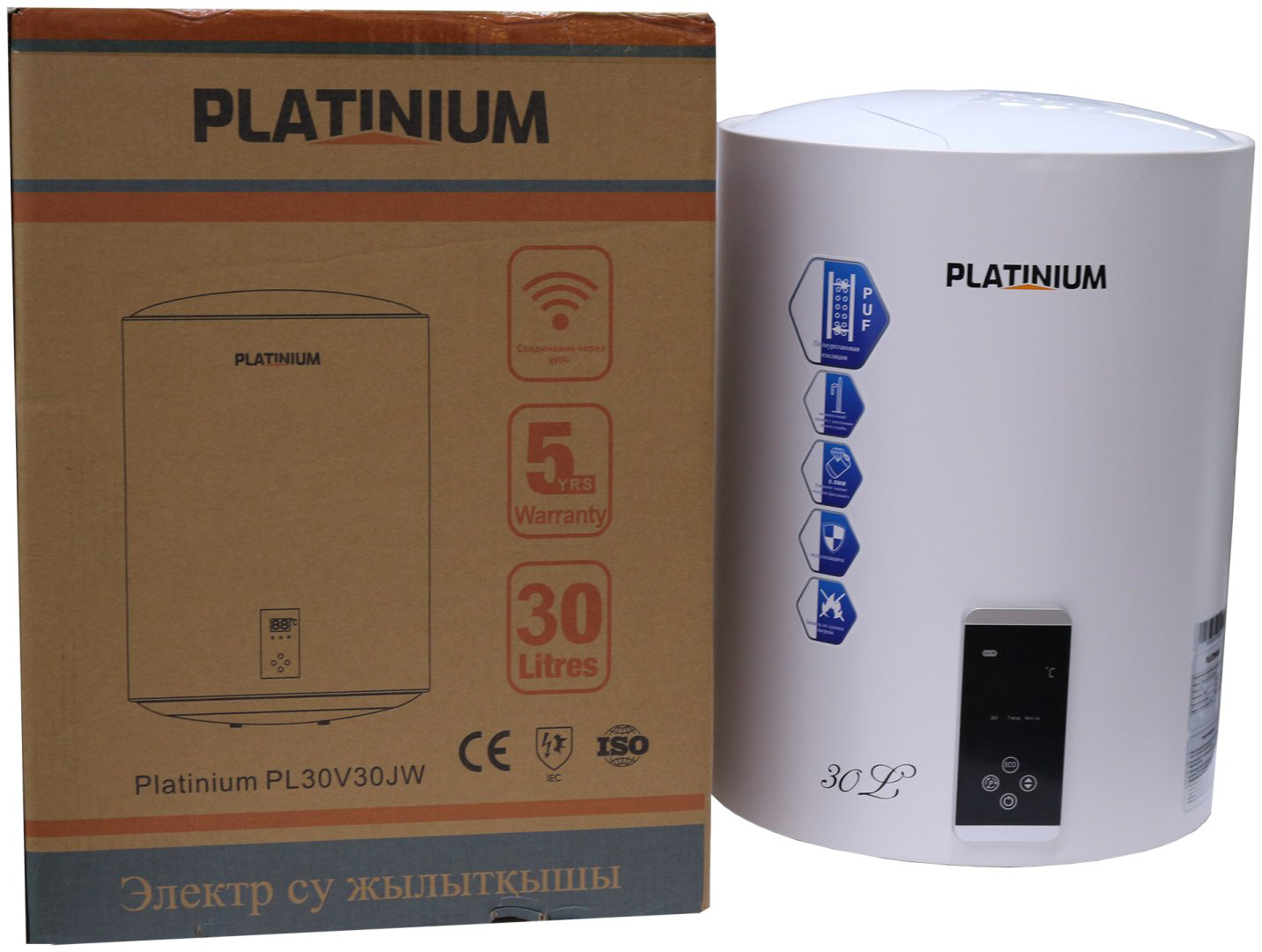 Водонагреватель Platinium PL30V30JW 30 л купить,NaN