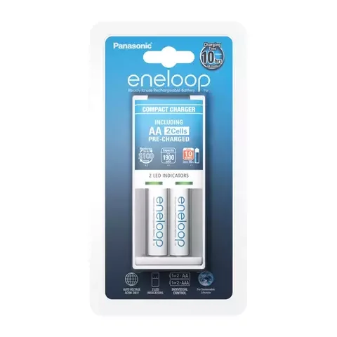 Зарядное устройство Panasonic K-KJ50MCC20E+ 2AA1900mAh BL1