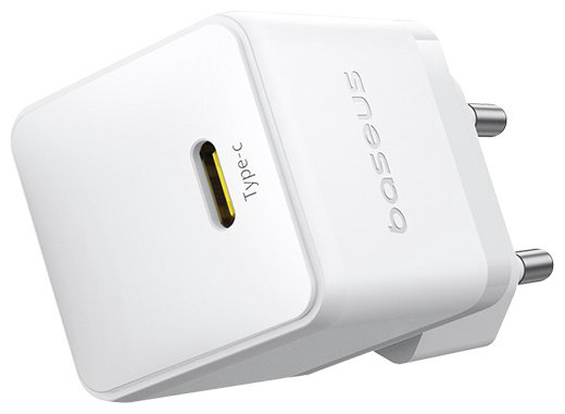 Зарядное устройство Baseus Palm USB Type-C белый купить,NaN