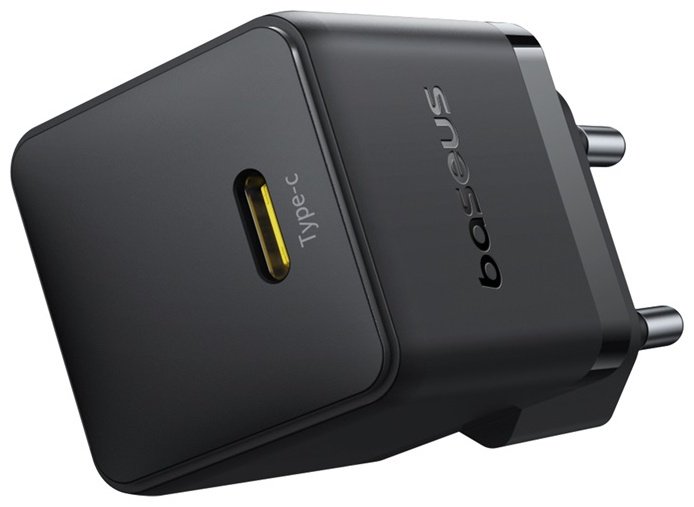 Зарядное устройство Baseus Palm USB Type-C черный - ForteMarket Зарядное устройство Baseus Palm USB Type-C черный купить,0