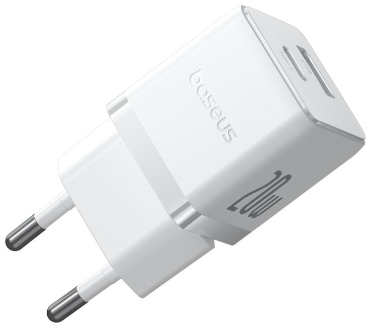 Зарядное устройство Baseus Palm USB Type-C, USB белый купить,NaN