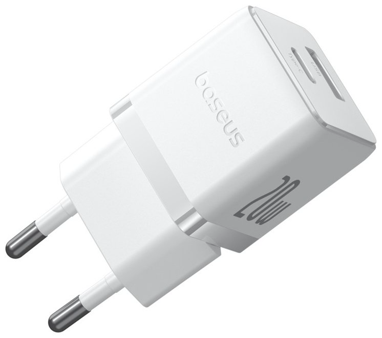 Зарядное устройство Baseus Palm USB Type-C, USB белый купить,NaN