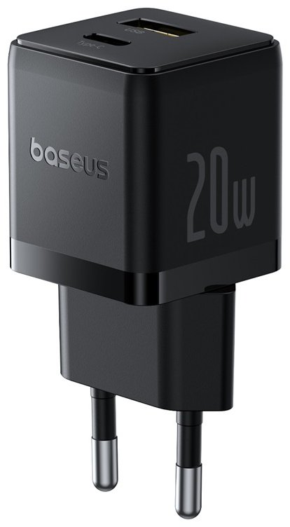 Зарядное устройство Baseus Palm USB Type-C, USB черный купить,0