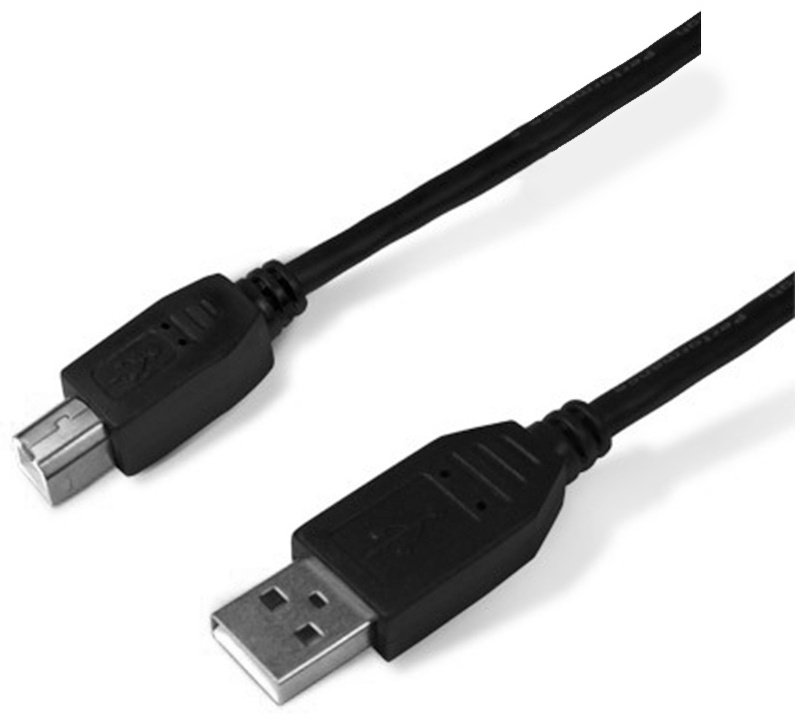 Кабель SVC USB 2.0 A - USB 2.0 B 3 м 31674