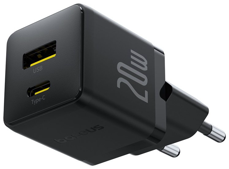 Зарядное устройство Baseus Palm USB Type-C, USB черный купить,NaN