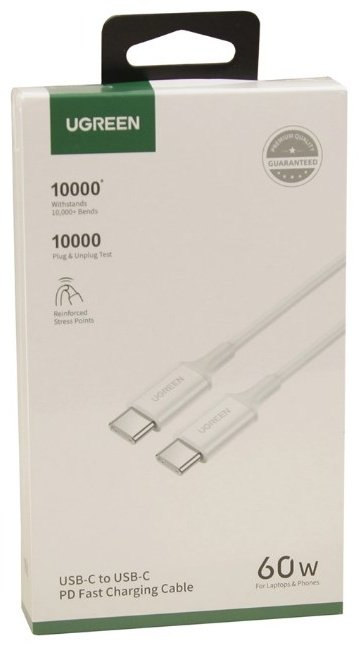 Кабель Ugreen USB Type-C - USB Type-C 1 м US264 (60518 BOX)