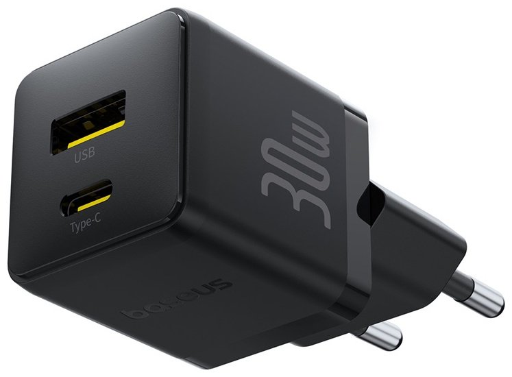 Зарядное устройство Baseus Palm USB Type-C, USB черный купить,NaN