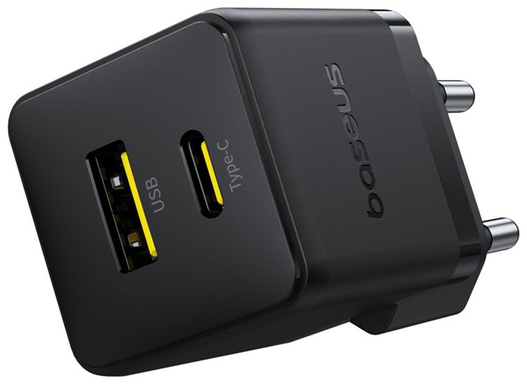Зарядное устройство Baseus Palm USB Type-C, USB черный купить,NaN