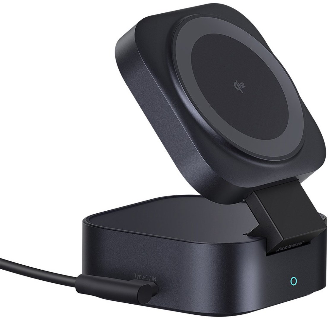Зарядное устройство Baseus PicoGo 2-in-1 Qi2 15W + USB-C 67W USB Type-C черный купить,NaN