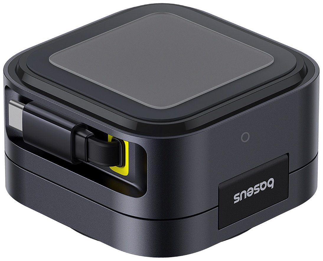 Зарядное устройство Baseus PicoGo 2-in-1 Qi2 15W + USB-C 67W USB Type-C черный купить,NaN