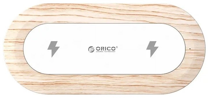 Зарядное устройство ORICO WOC2-WD белый-коричневый купить,NaN