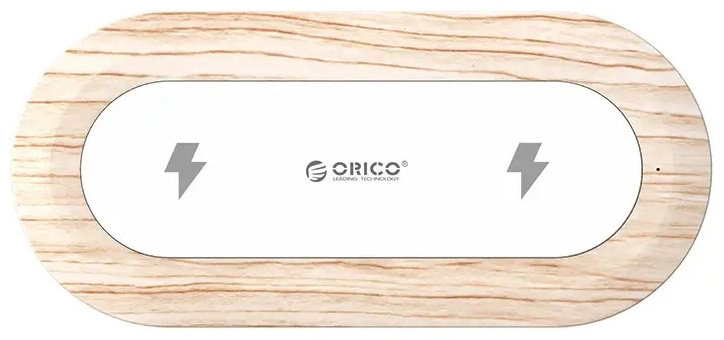 Зарядное устройство ORICO WOC2-WD белый-коричневый купить,NaN