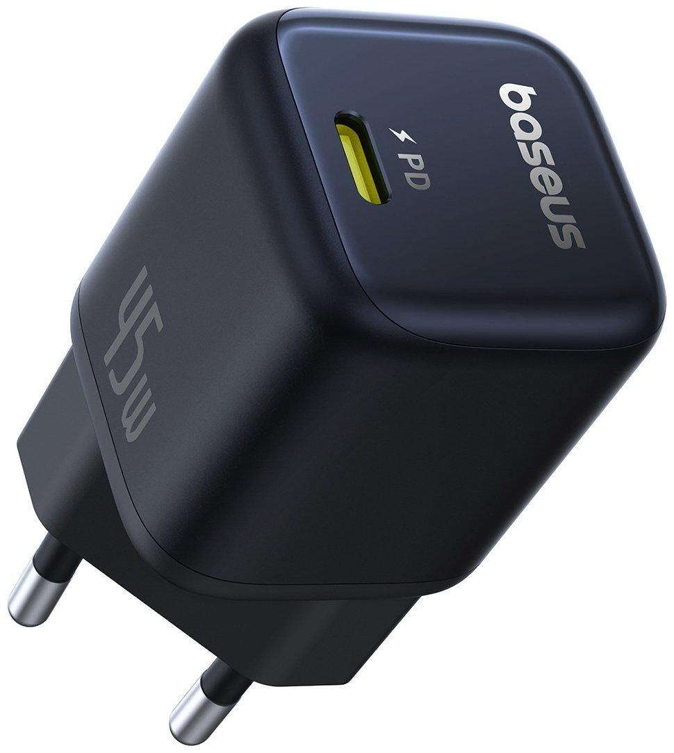 Зарядное устройство Baseus PicoGo GaN6 Pro 1C 45W USB Type-C черный купить,0