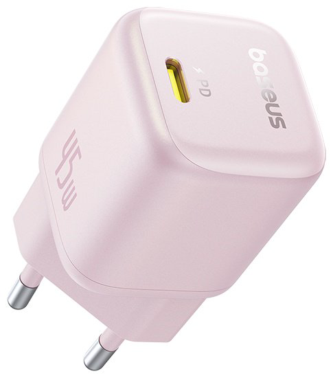 Зарядное устройство Baseus PicoGo USB Type-C розовый купить,NaN