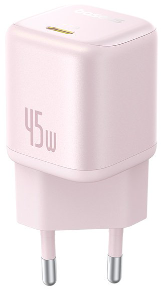 Зарядное устройство Baseus PicoGo USB Type-C розовый купить,NaN