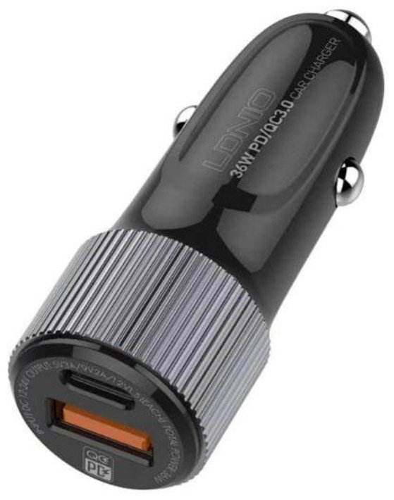 Зарядное устройство LDNIO C510Q Type-C черный купить,NaN