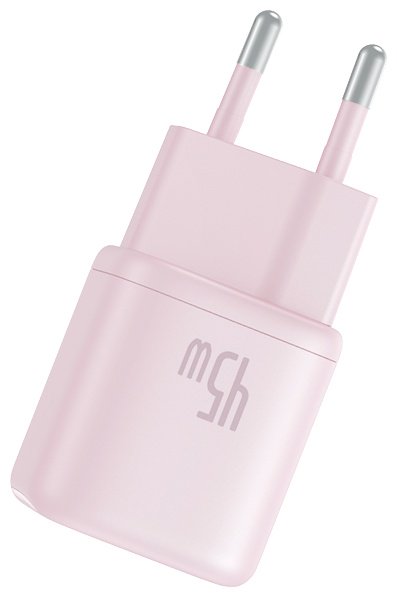 Зарядное устройство Baseus PicoGo USB Type-C розовый - ForteMarket Зарядное устройство Baseus PicoGo USB Type-C розовый купить,0