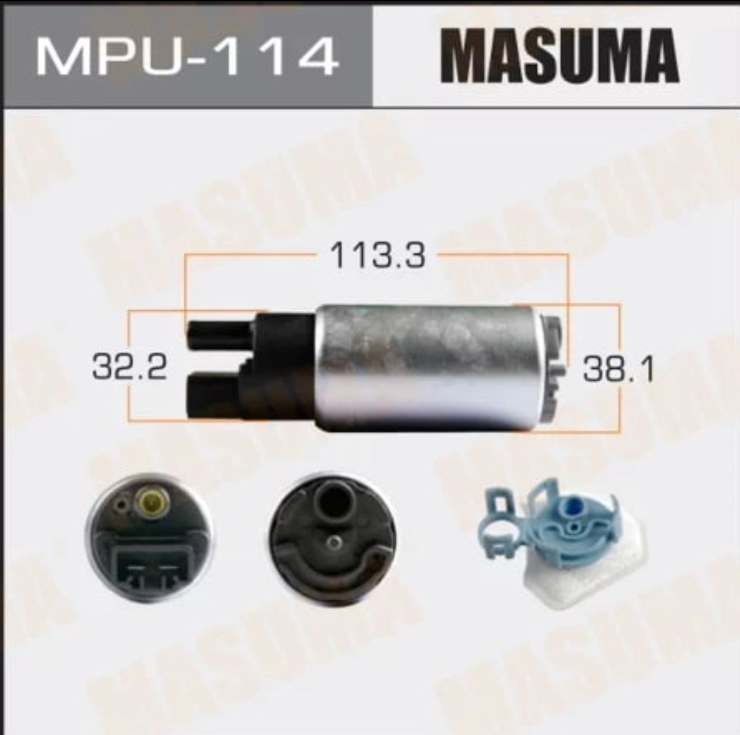 Топливный насос MASUMA MPU-114 купить,15960