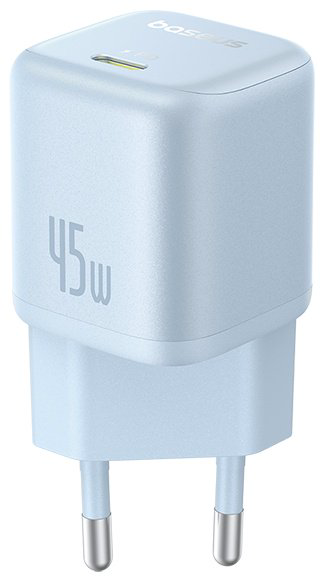 Зарядное устройство Baseus PicoGo USB Type-C синий купить,NaN