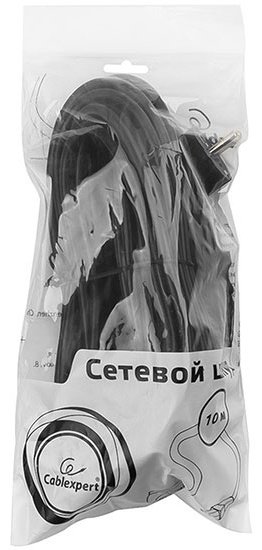 Кабель Cablexpert CEE 7/7 - C13 10 м PC-186-1-10M купить,NaN