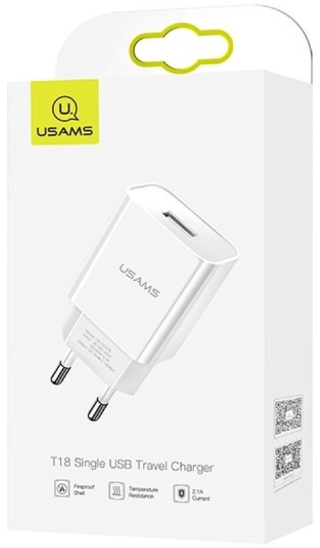 Зарядное устройство Usams CC075TC01 белый