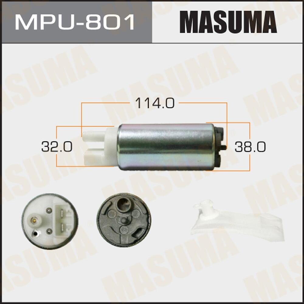 Топливный насос MASUMA MPU-801 - ForteMarket Топливный насос MASUMA MPU-801 купить,17210