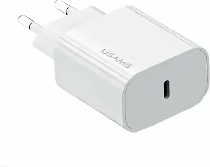 Зарядное устройство Usams CC226TC01 USB Type-C белый
