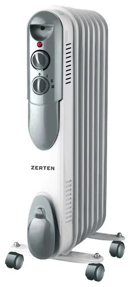 Масляный радиатор Zerten UZT-15 белый