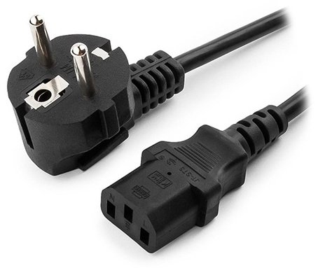 Кабель Cablexpert CEE 7/7 - C13 3 м PC-186-VDE-3M