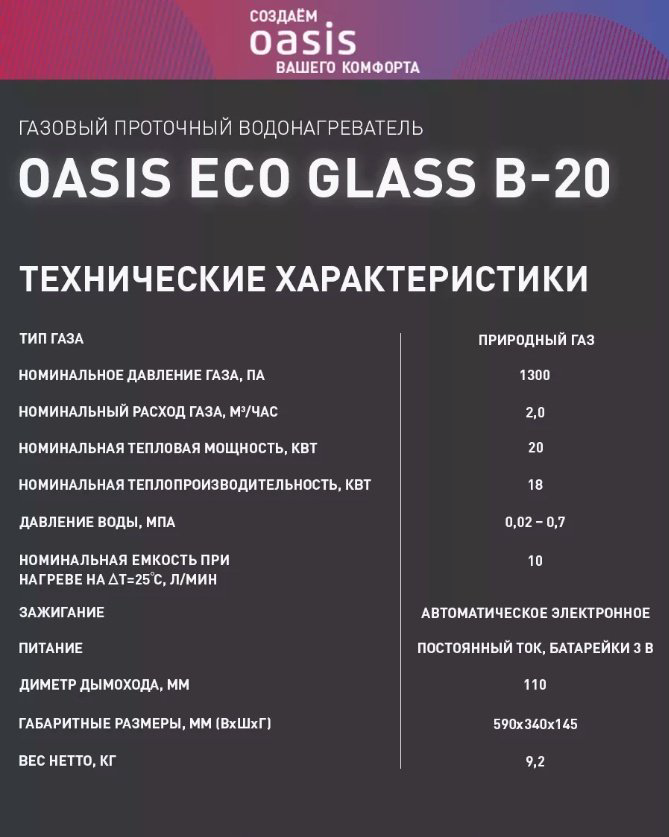 Водонагреватель Oasis B-20 купить,NaN