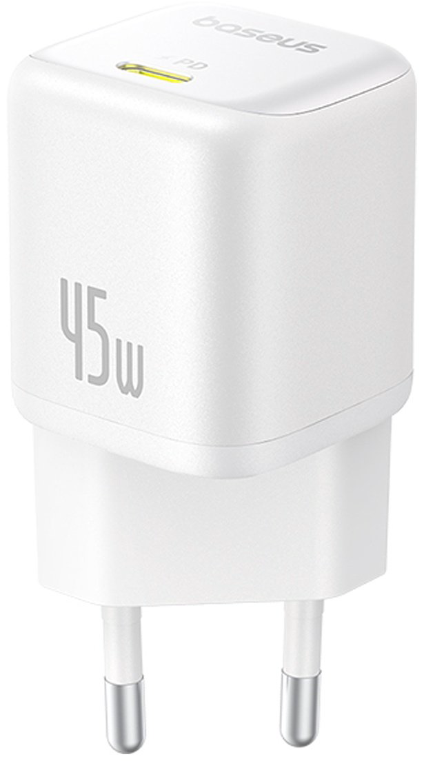 Зарядное устройство Baseus PicoGo GaN6 Pro 1C 45W USB Type-C белый купить,NaN