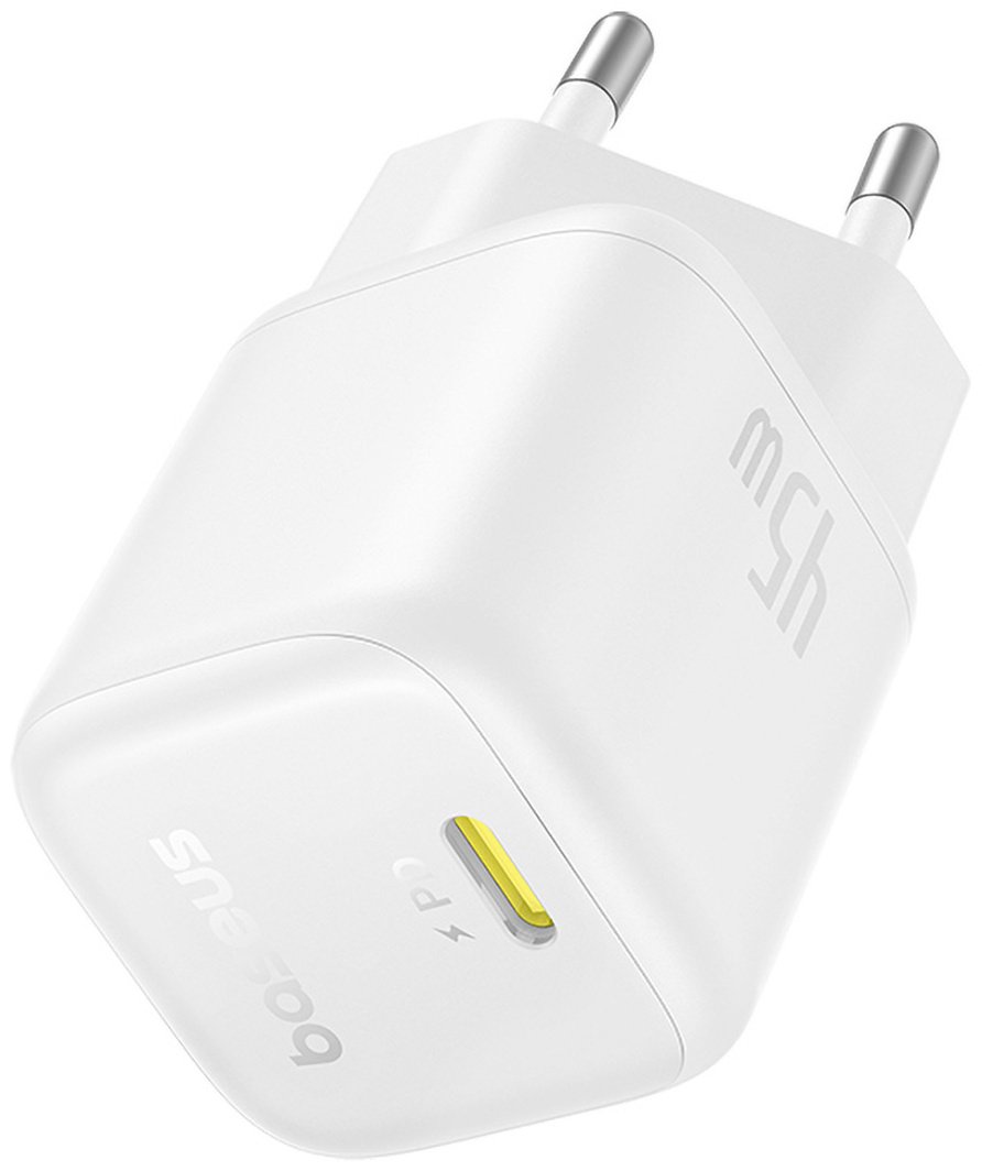 Зарядное устройство Baseus PicoGo GaN6 Pro 1C 45W USB Type-C белый купить,NaN