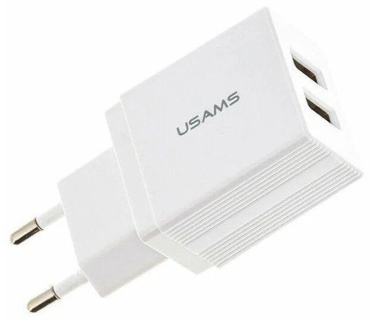 Зарядное устройство Usams US-CC090 USB белый