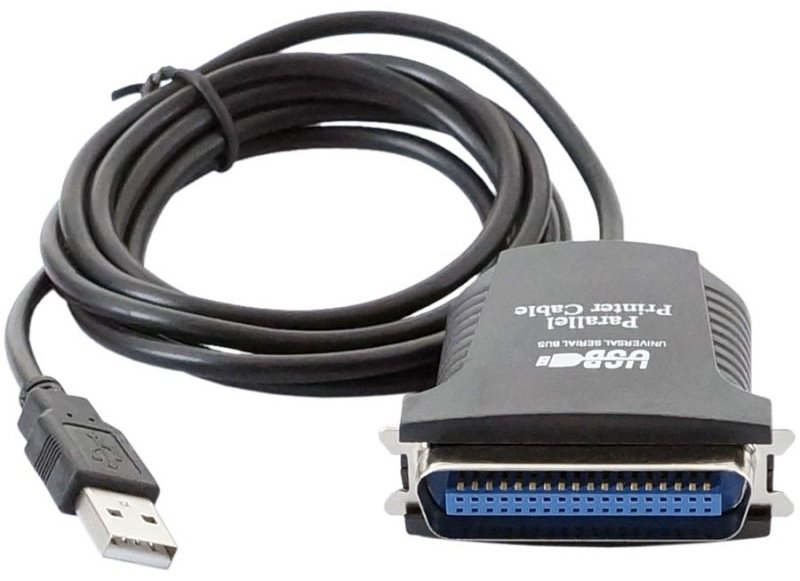 Переходник USB 2.0 A - LPT IEEE 1284-B 1040