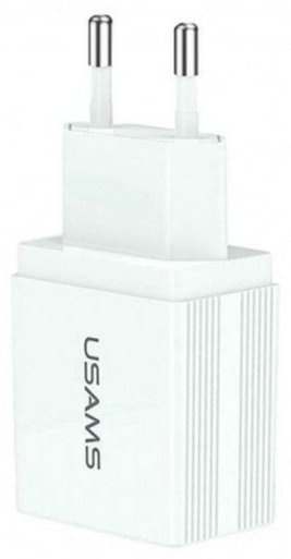 Зарядное устройство Usams US-CC090 USB белый купить,NaN