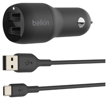 Зарядное устройство Belkin CCE001BT1MBK черный купить,0