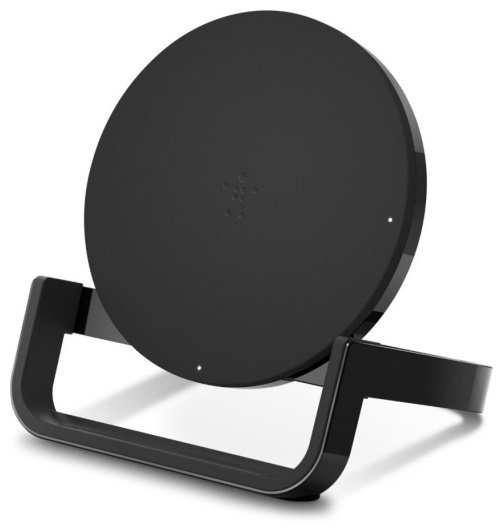 Зарядное устройство Belkin Stand Wireless Charging WIB001VFBK 10W черный