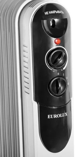 Масляный радиатор Eurolux ОМПТ-EU-9Н белый купить,0